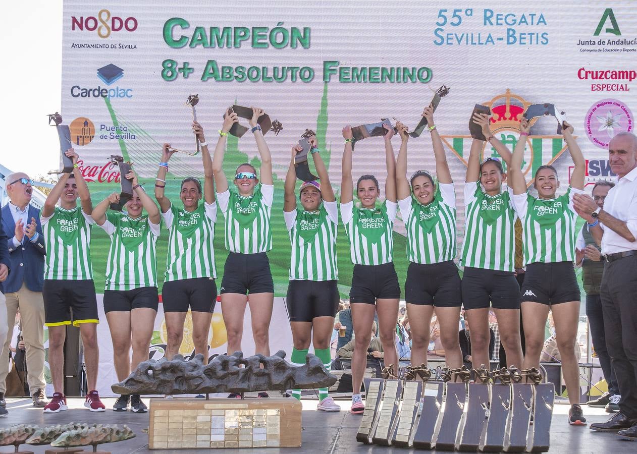 En imágenes, la 55ª edición de la Regata Sevilla-Betis