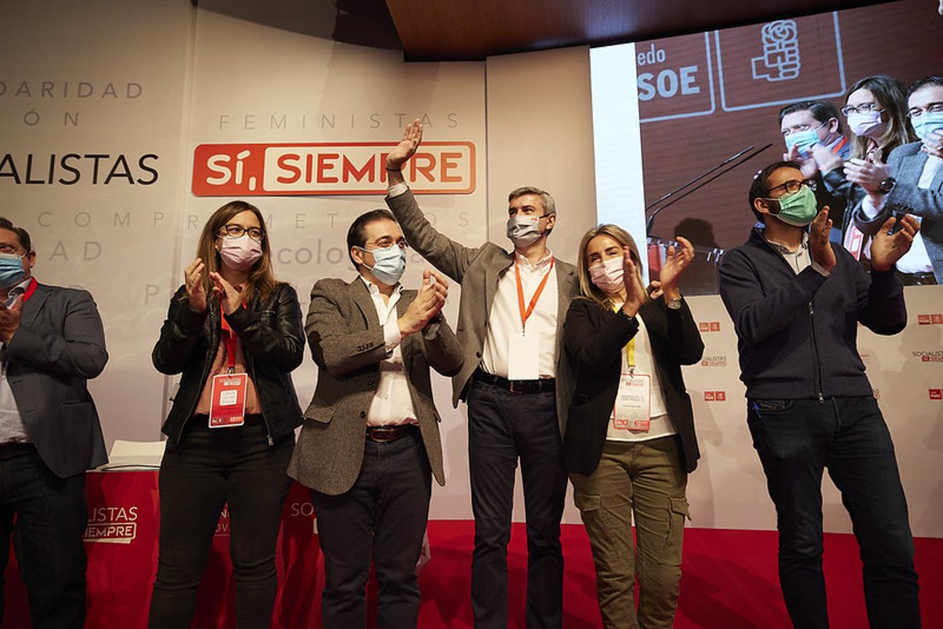 Álvaro Gutiérrez, proclamado secretario provincial del PSOE