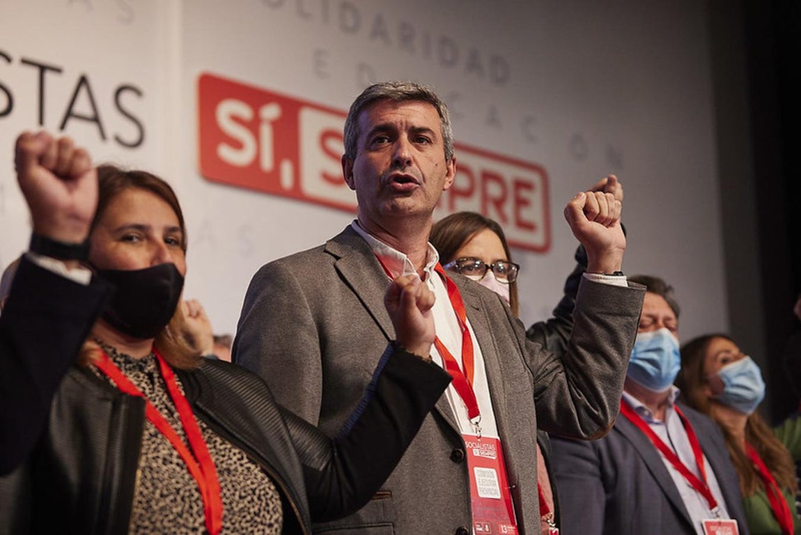 Álvaro Gutiérrez, proclamado secretario provincial del PSOE