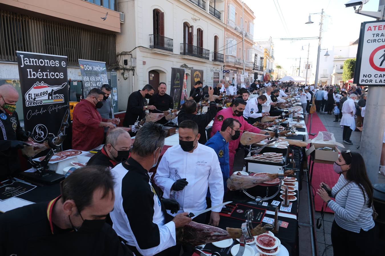 150 cortadores de jamón altruistas para que ningún niño se quede sin juguete en San Fernando