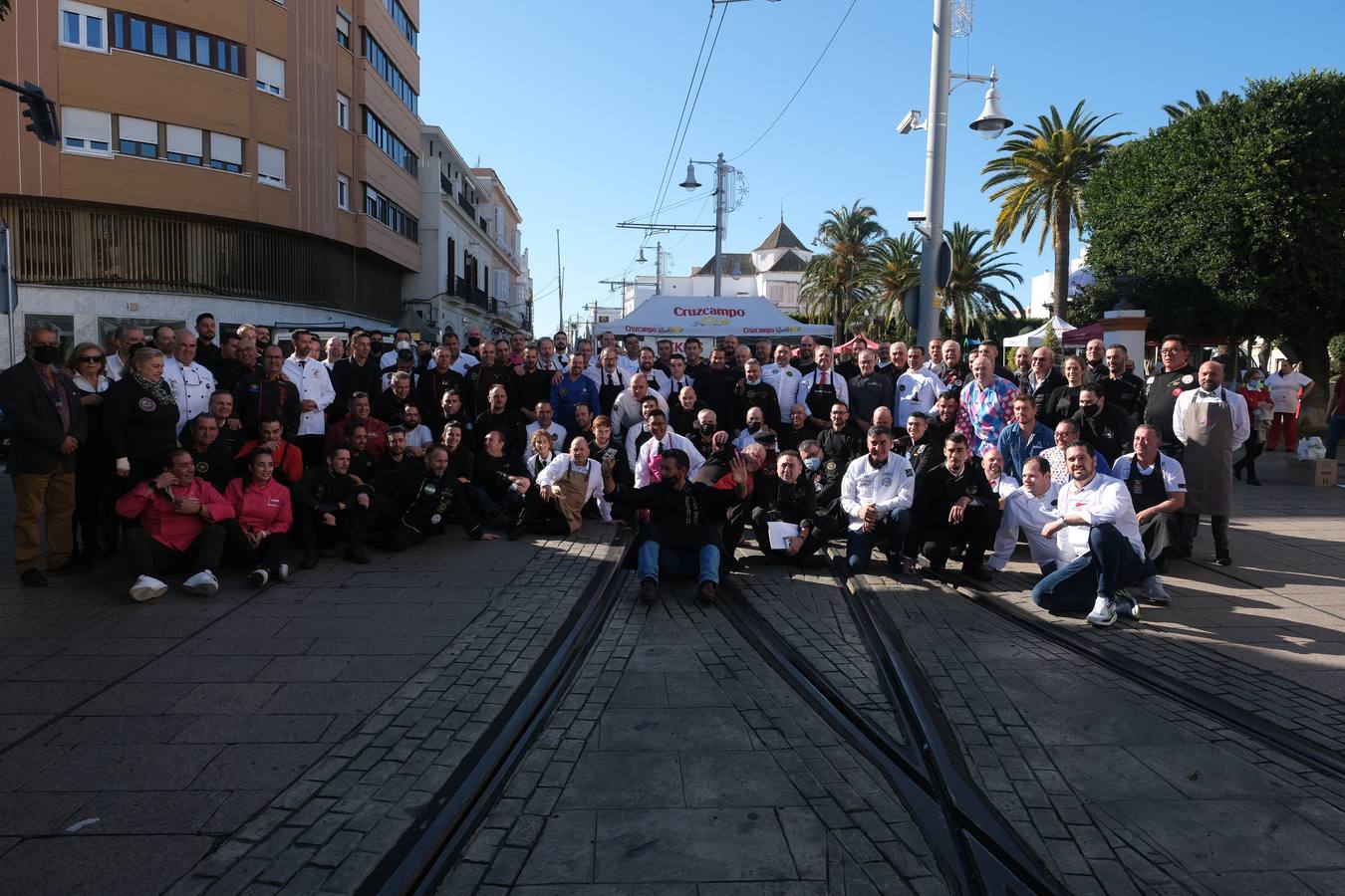 150 cortadores de jamón altruistas para que ningún niño se quede sin juguete en San Fernando