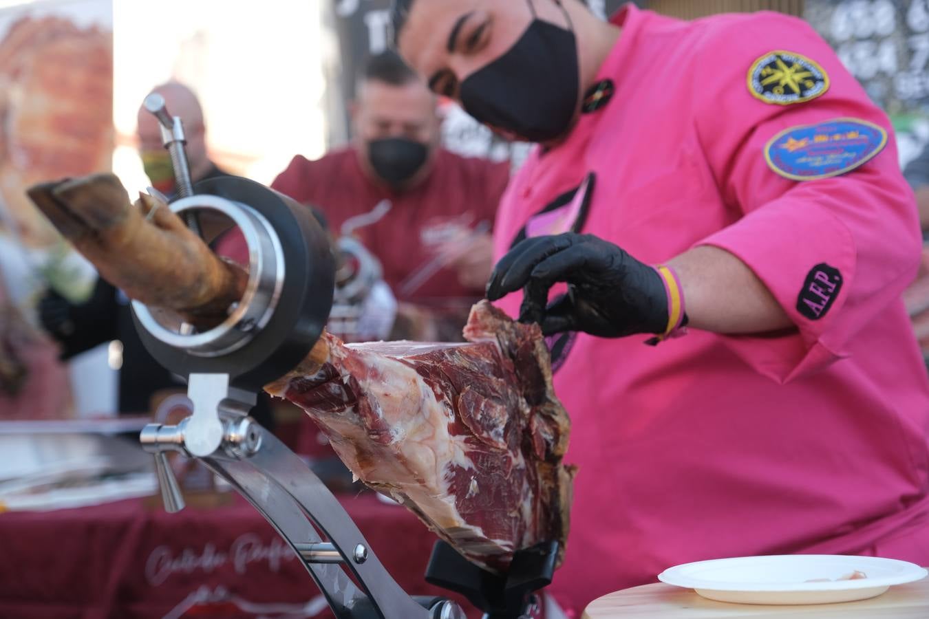 150 cortadores de jamón altruistas para que ningún niño se quede sin juguete en San Fernando