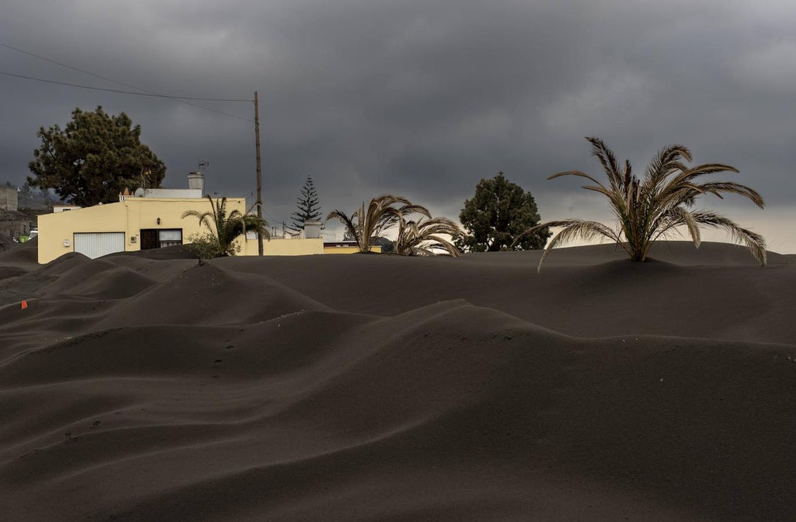 Cuando el volcán despertó por primera vez, se desperezó de forma tan violenta que a Vicente Leal Jerónimo le levantó los pies del suelo. Estaba fuera de su casa, en el jardín y de repente sintió una terrible explosión. 