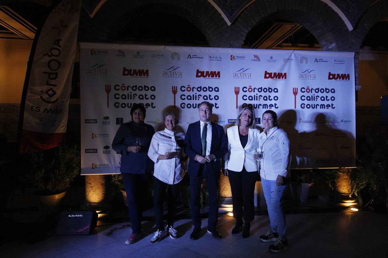 La cena a seis manos del Córdoba Califato Gourmet 2021, en imágenes