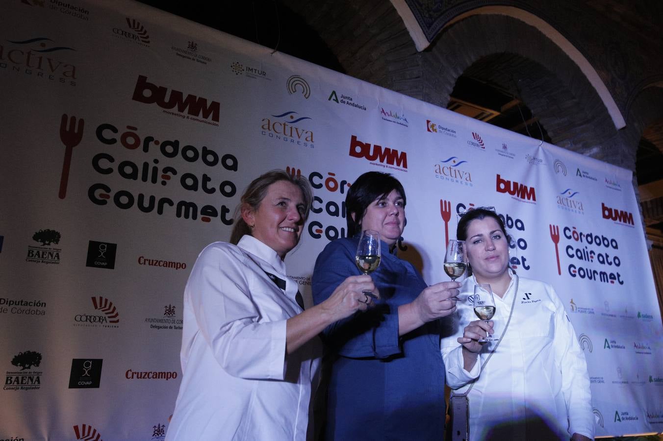 La cena a seis manos del Córdoba Califato Gourmet 2021, en imágenes