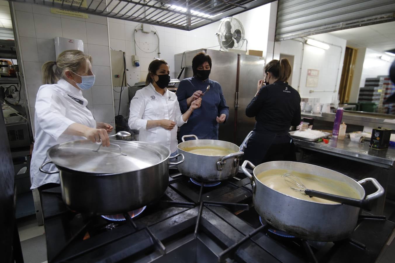 La cena a seis manos del Córdoba Califato Gourmet 2021, en imágenes