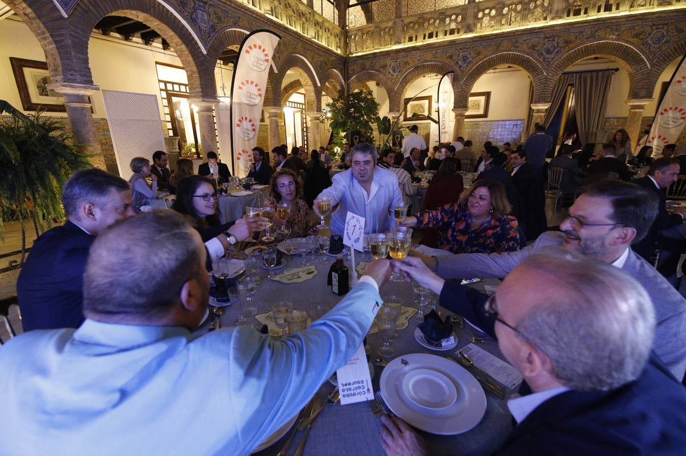 La cena a seis manos del Córdoba Califato Gourmet 2021, en imágenes