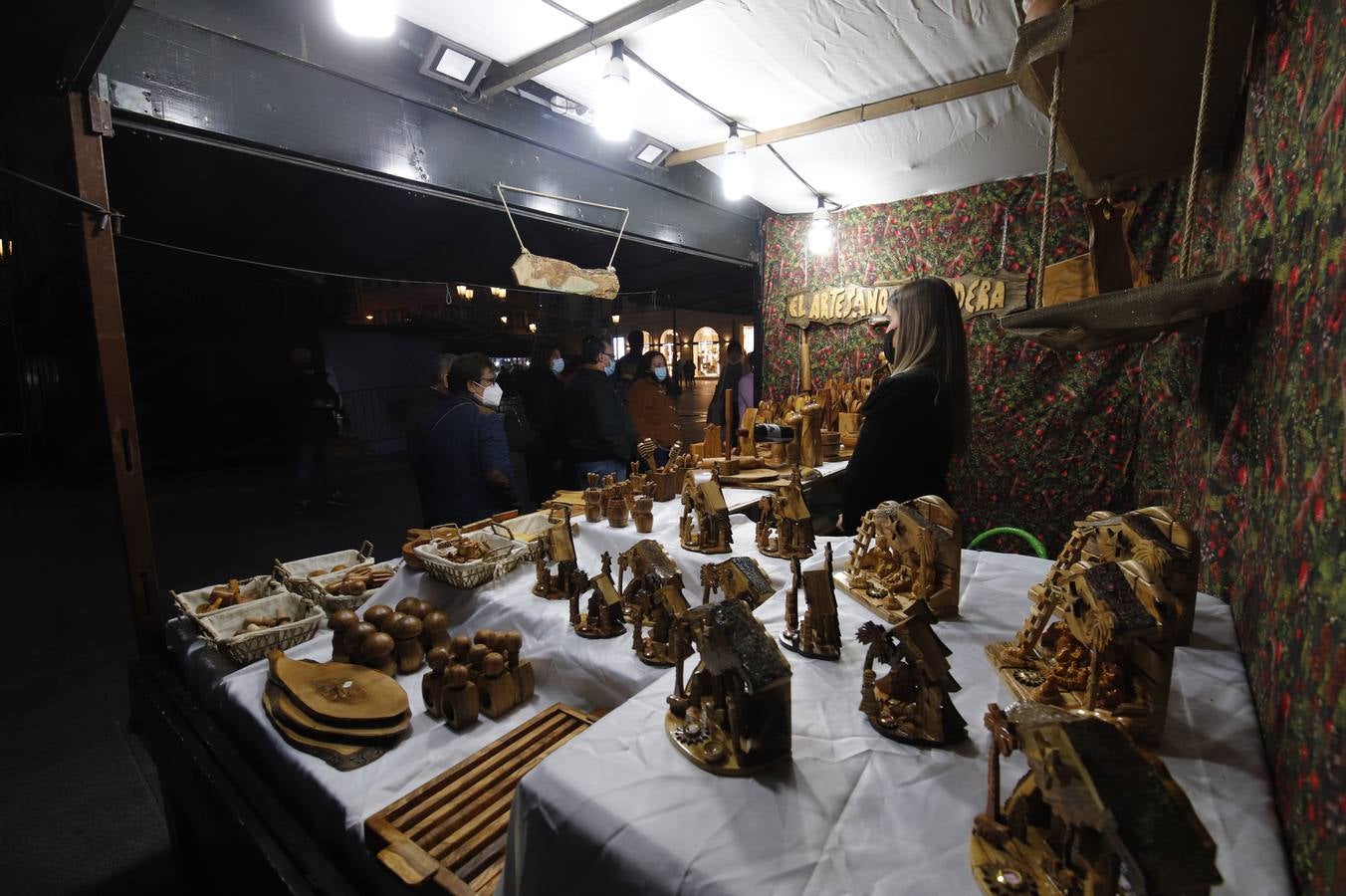 El arranque del mercado navideño de Córdoba en Las Tendillas, en imágenes