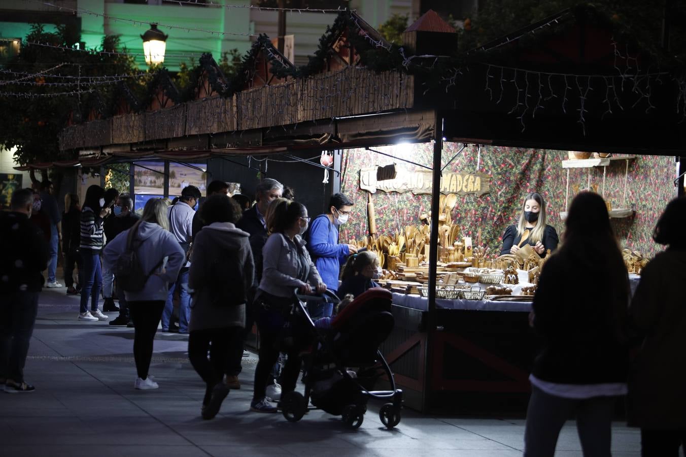 El arranque del mercado navideño de Córdoba en Las Tendillas, en imágenes