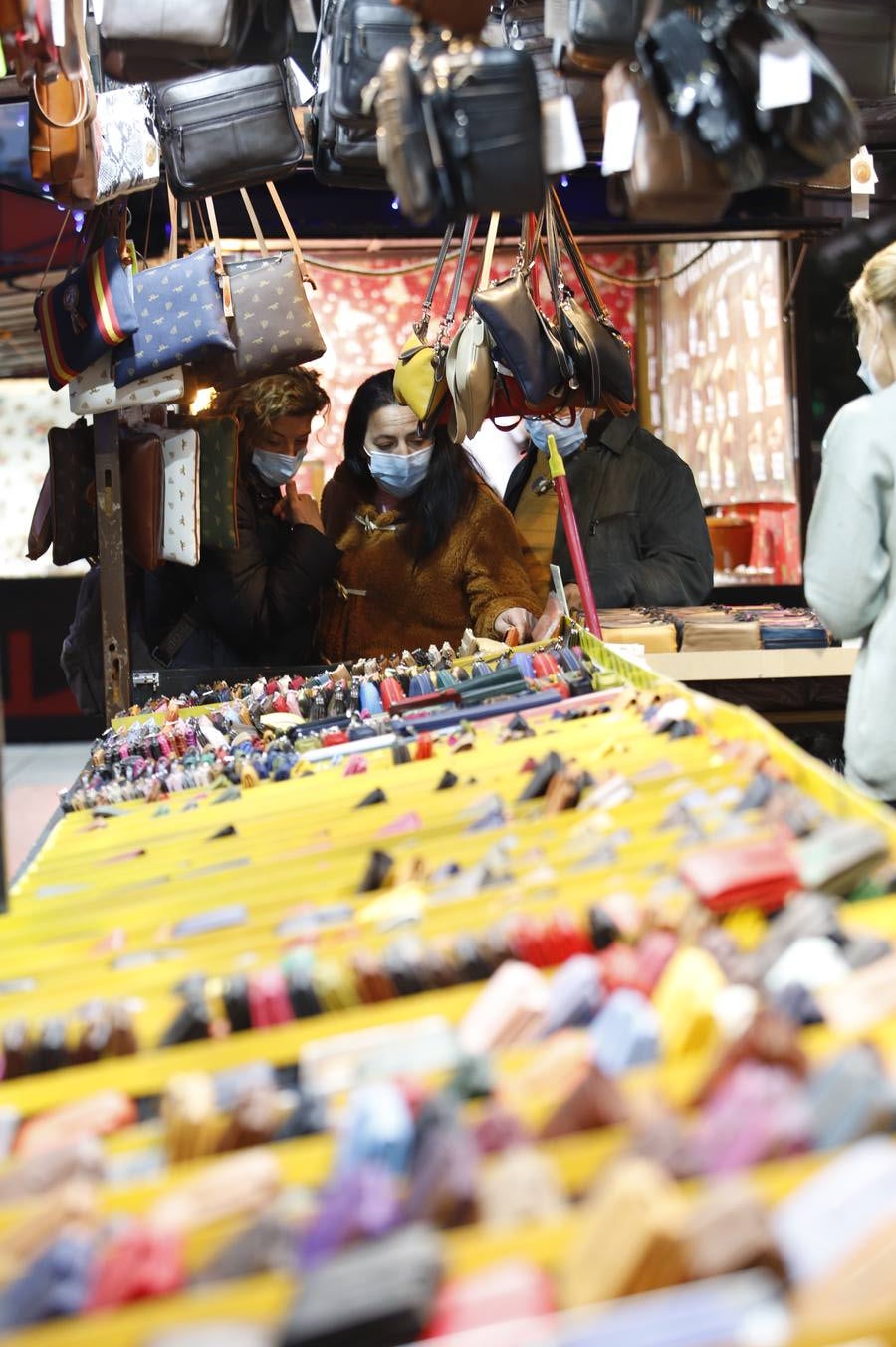 El arranque del mercado navideño de Córdoba en Las Tendillas, en imágenes