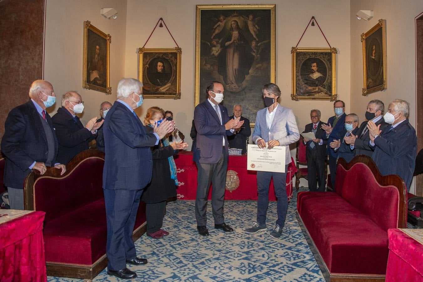 Entrega de los premios de la LXX Exposición de Otoño, en imágenes