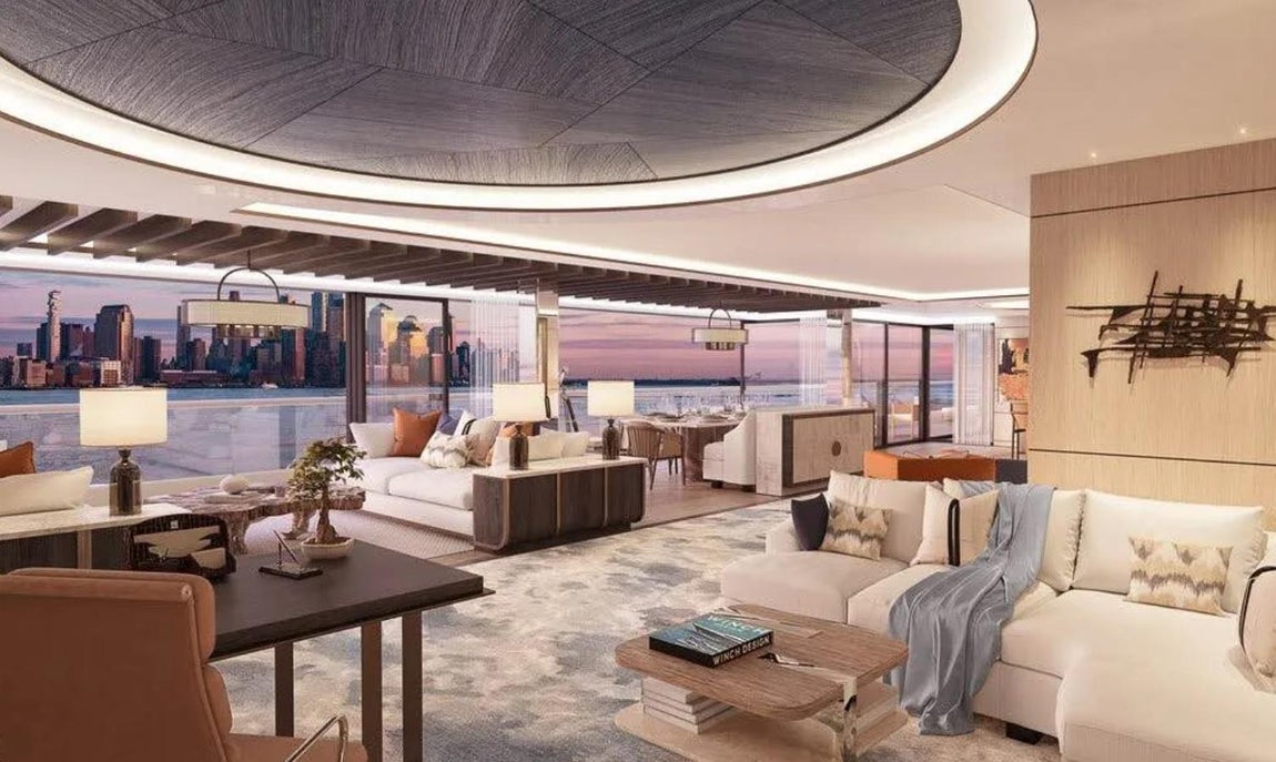 Somnio, el yate más grande del mundo valorado en 600 millones. Tampoco faltará un área pensada para que en ella se realicen todo tipo de deportes acuáticos que van desde la pesca al buceo o el snorkel.