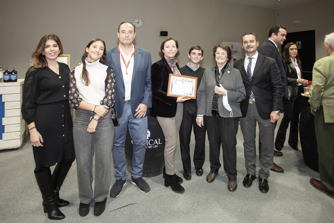 Irene Fernández de Peñaranda Benítez, Blanca Rojas Herce, Teodoro Herce Muñoz, Antonia Herce Muñoz, Leopoldo González Urbán, María Dolores Muñoz Fernández, Millán Herce Muñoz. 