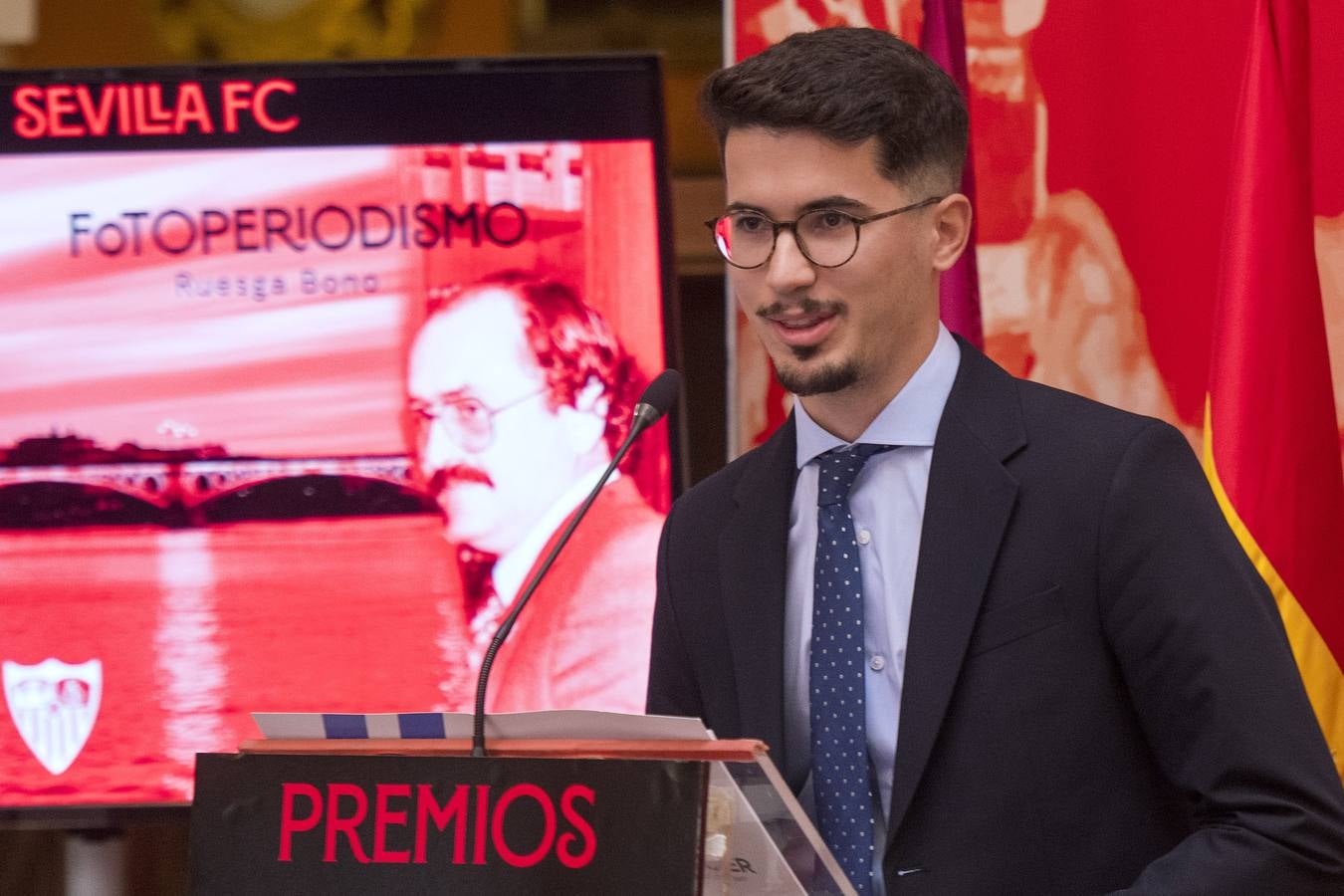 Entrega de los Premios José Antonio Blázquez y Manuel Ruesga Bono del Sevilla FC