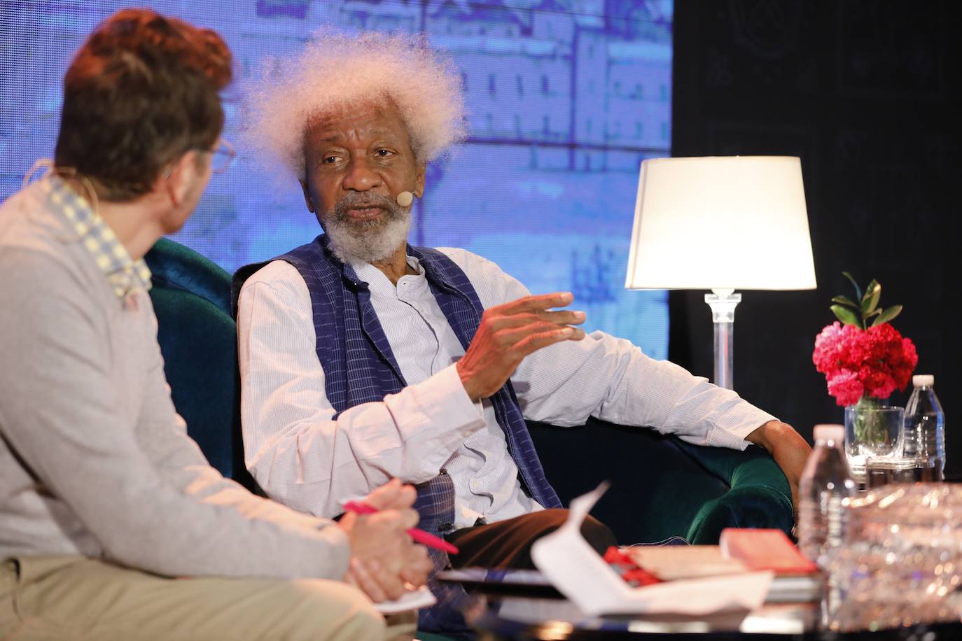 La intervención de Wole Soyinka en Cosmopoética en Córdoba, en imágenes