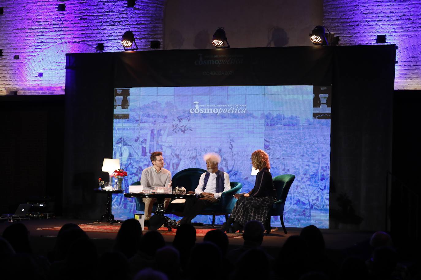 La intervención de Wole Soyinka en Cosmopoética en Córdoba, en imágenes