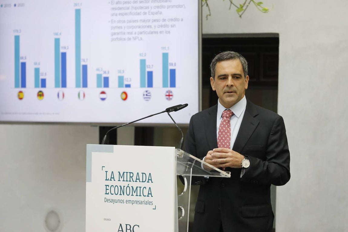 En imágenes, Javier García, presidente del Sareb, en La Mirada Económica de ABC Córdoba