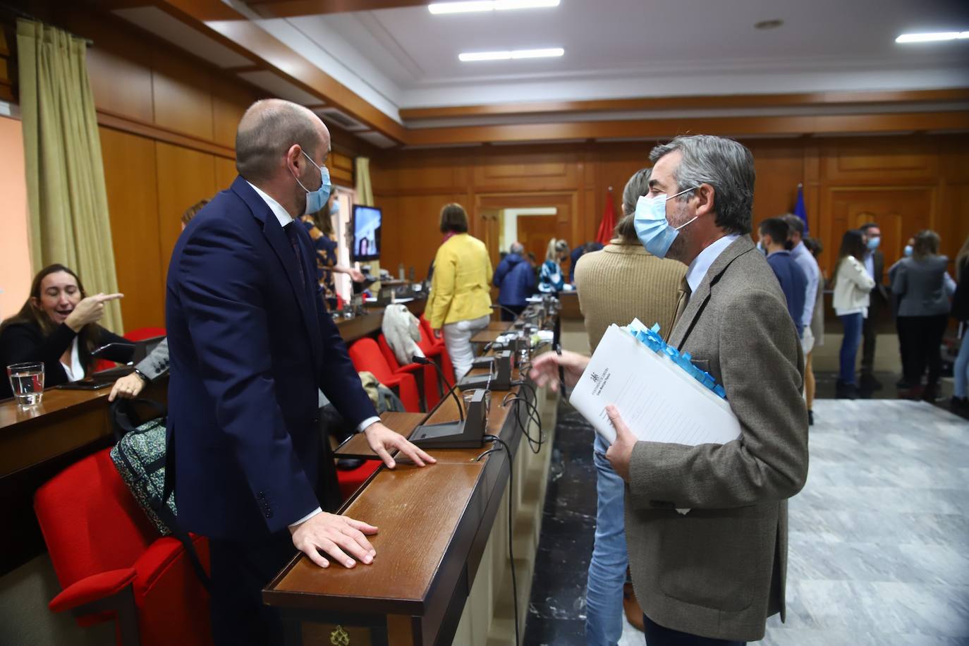 El Pleno del Ayuntamiento de Córdoba, en imágenes