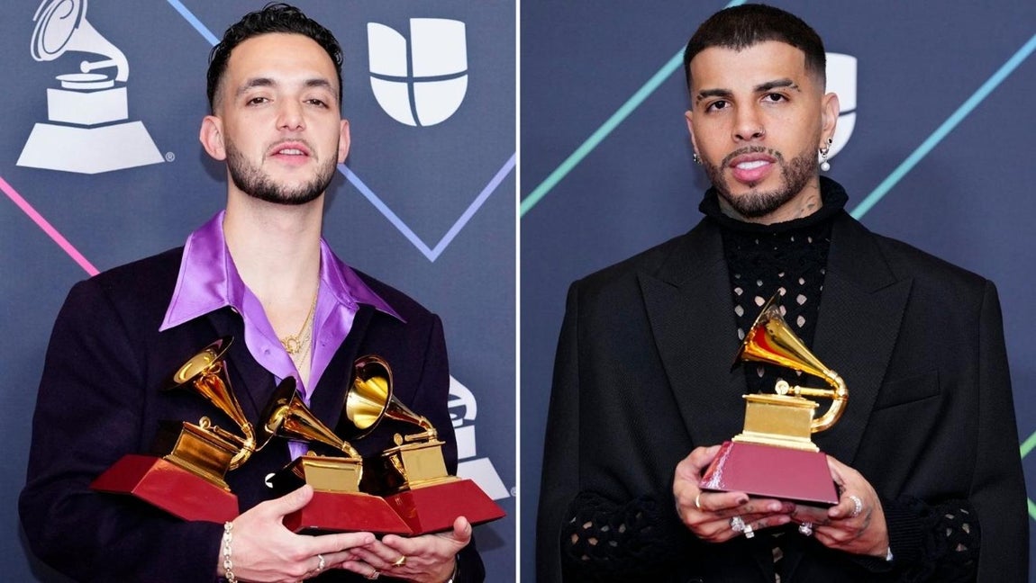 Grammy Latinos 2021, una gala muy esperada. Tras casi dos años sin celebrarse debido a la pandemia, anoche la Academia Latina de la Grabación de Las Vegas se puso sus mejores galas para recibir a lo mejor del panorama musical a ambos lados del charco, que d<a href="https://www.abc.es/estilo/moda/abci-mejor-alfombra-roja-grammy-403257711664-20211119092517_galeria.html" target="_blank">esfilaron por la alfombra roja de los Grammy Latinos 2021,</a> pletóricos. Un evento marcado por los tres galardones que recibió C.Tangana a la mejor canción de pop-rock por Hong Kong, mejor canción alternativa por Nominao y mejor ingeniería de grabación. En cuanto a los estilismos de los invitados, como suele ser habitual no dejaron hueco a la discreción con looks atrevidos y llenos de color. Los mejores, a continuación.