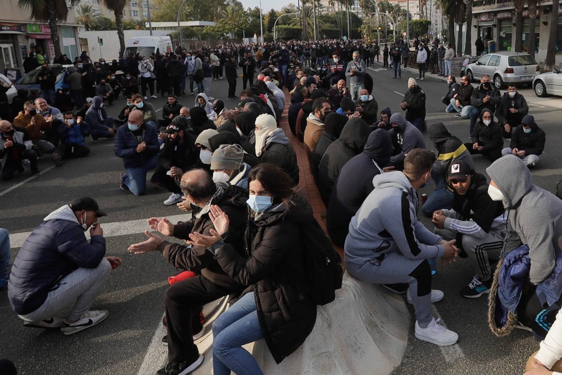 Cuarto día de altercados en Cádiz por la huelga del metal