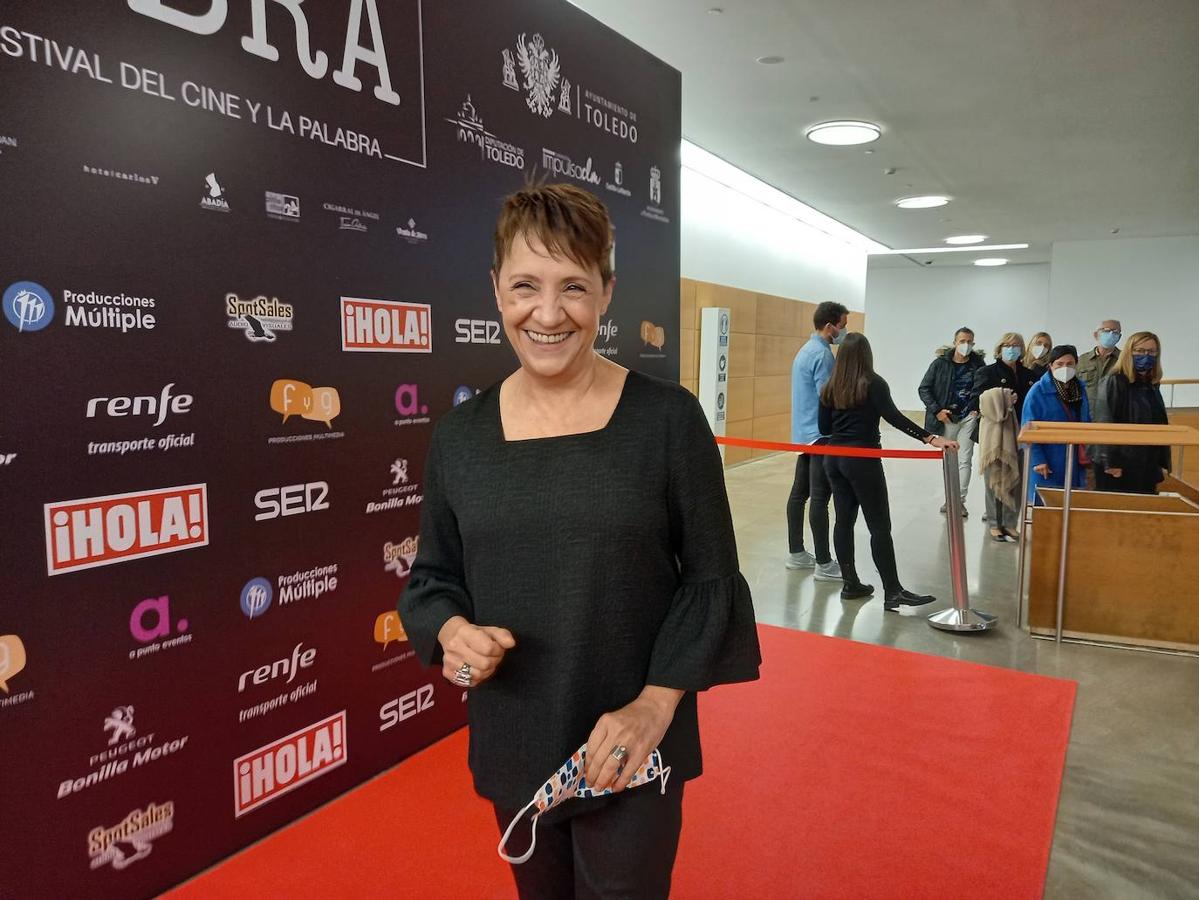 La actriz Blanca Portillo, que ha recogido el premio a Mejor Interpretación Femenina por «Maixabel». 