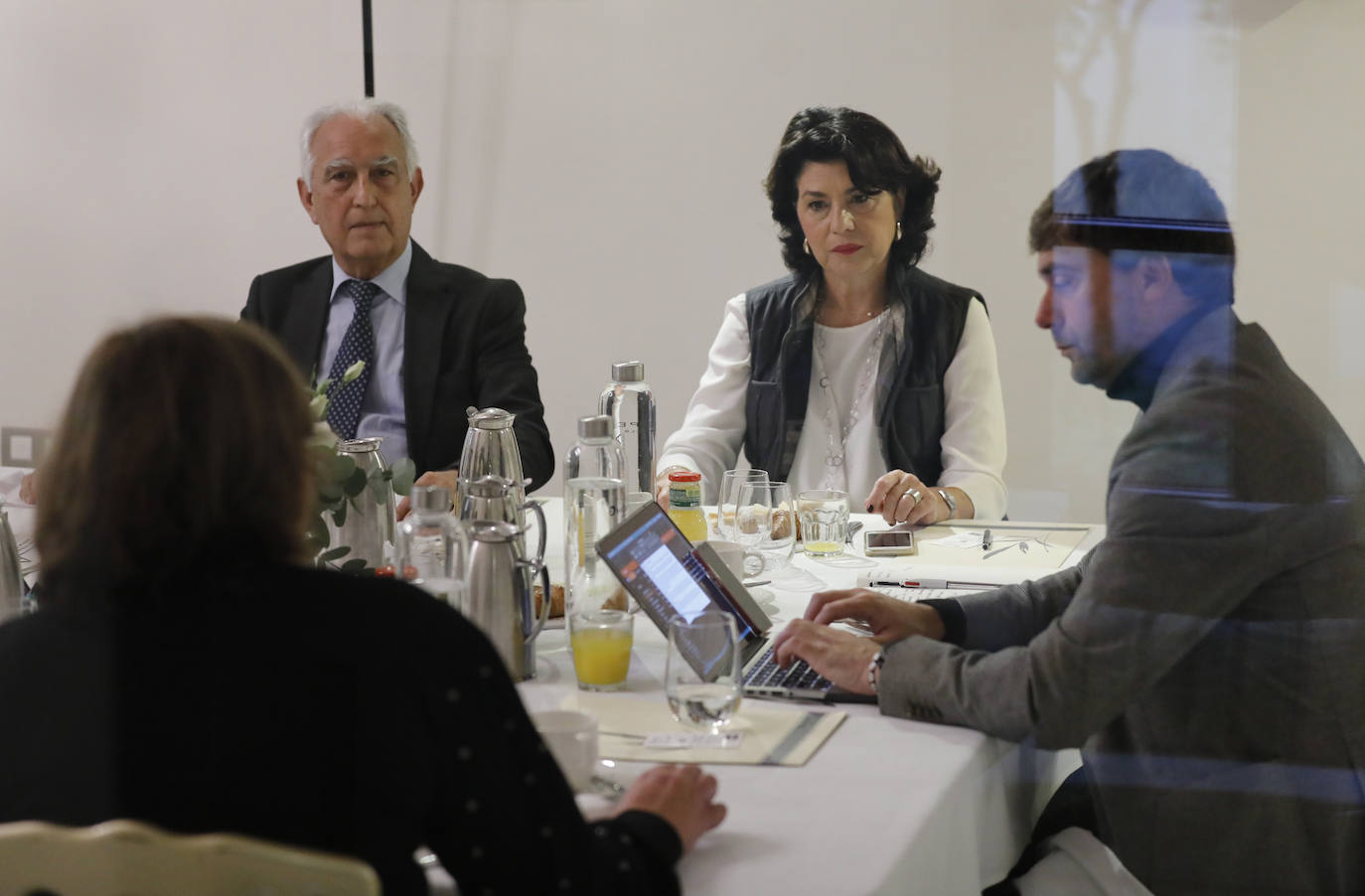 La Mesa de Redacción de ABC Córdoba con los colegios profesionales, en imágenes