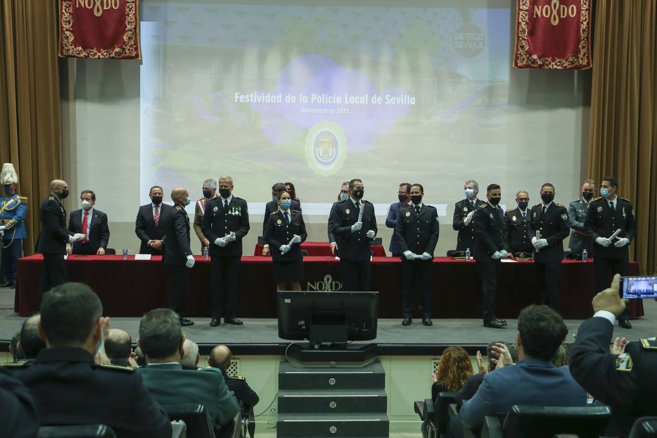 La Policía Local de Sevilla celebra el día de San Clemente