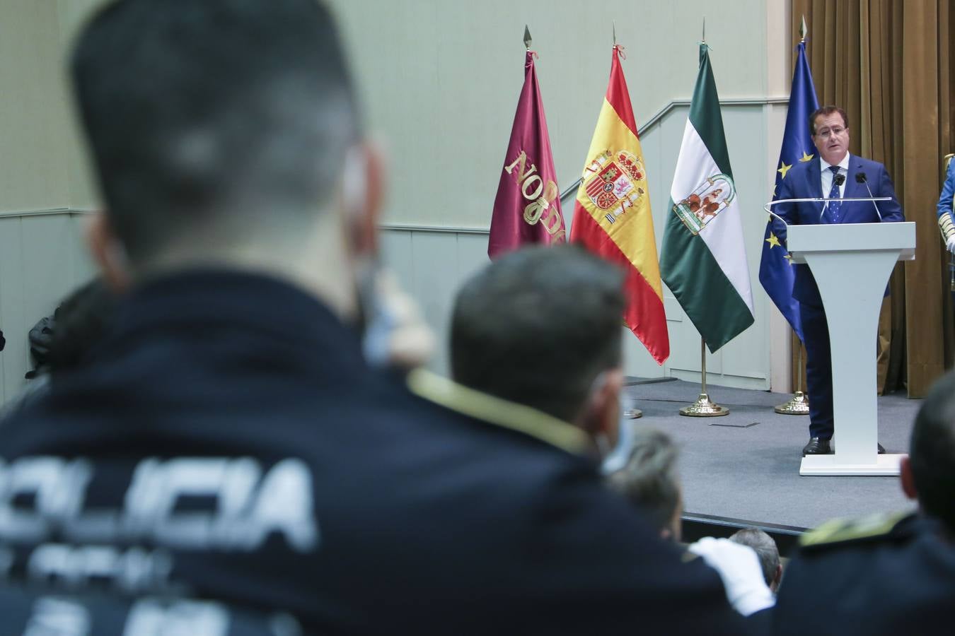 La Policía Local de Sevilla celebra el día de San Clemente