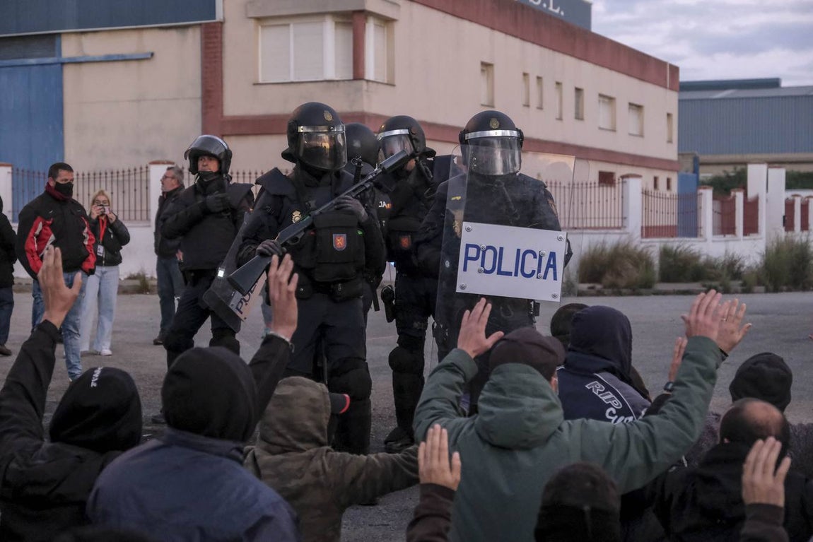 FOTOS: Huelga del Metal el 23-N, un día muy triste para Cádiz y su Bahía