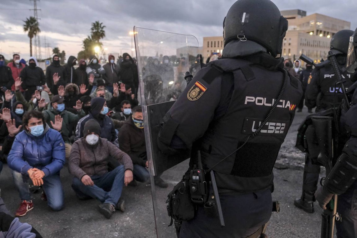 FOTOS: Huelga del Metal el 23-N, un día muy triste para Cádiz y su Bahía