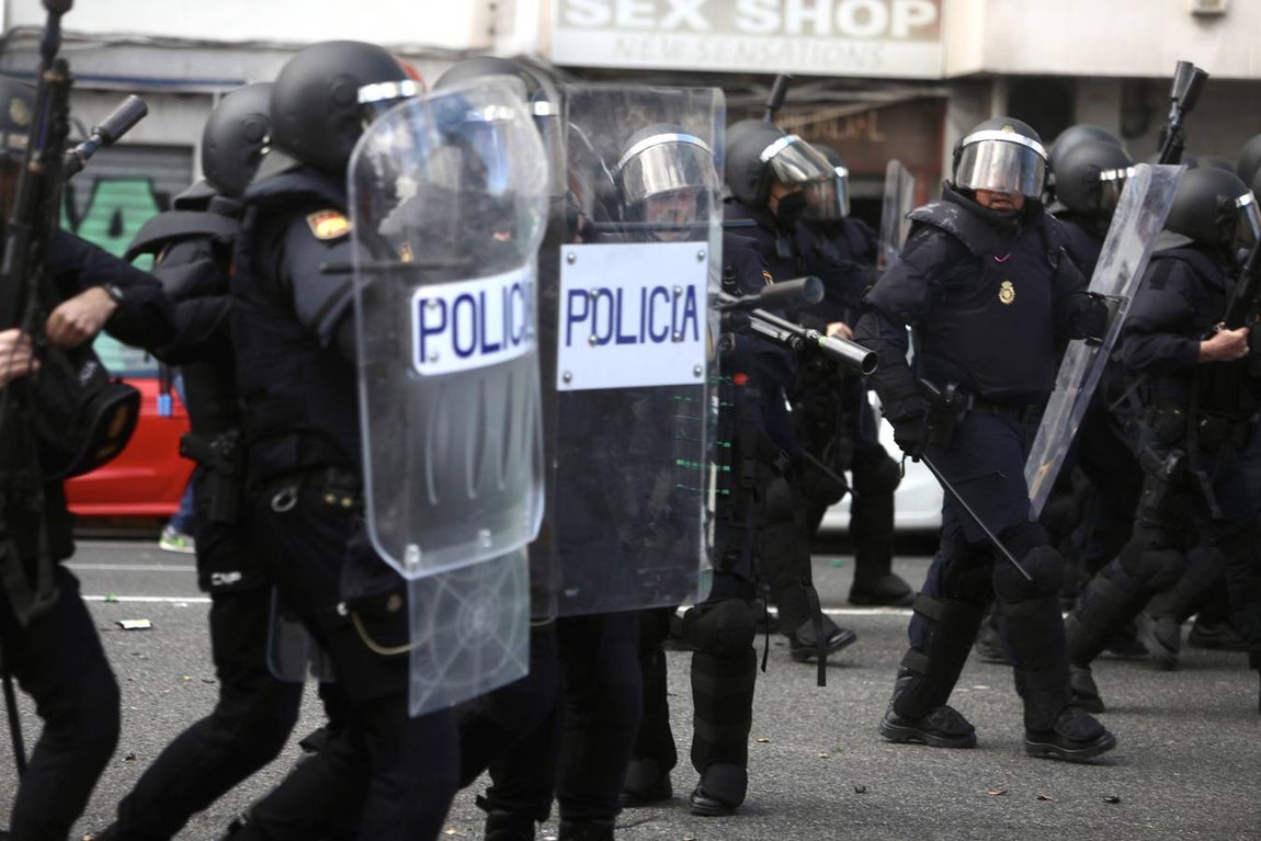 FOTOS: Huelga del Metal el 23-N, un día muy triste para Cádiz y su Bahía