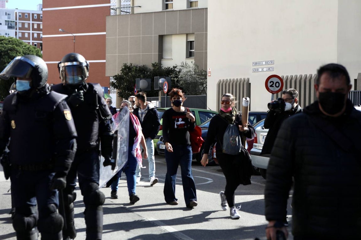 FOTOS: Huelga del Metal el 23-N, un día muy triste para Cádiz y su Bahía