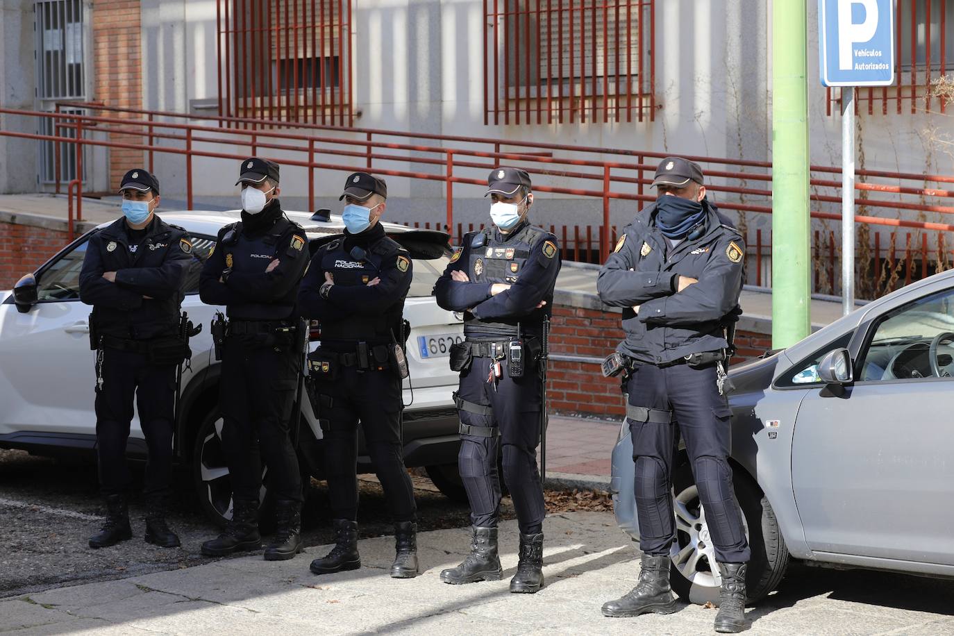 La manifestación de la plataforma &#039;No a la España insegura&#039;, en imágenes