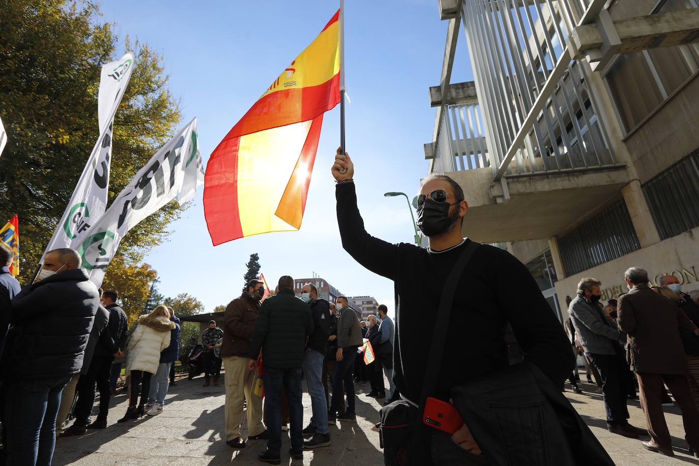 La manifestación de la plataforma &#039;No a la España insegura&#039;, en imágenes