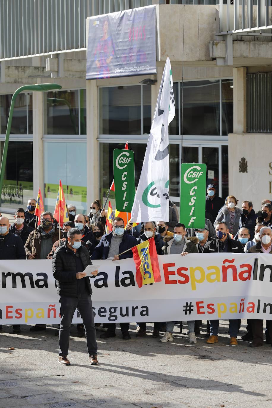 La manifestación de la plataforma &#039;No a la España insegura&#039;, en imágenes