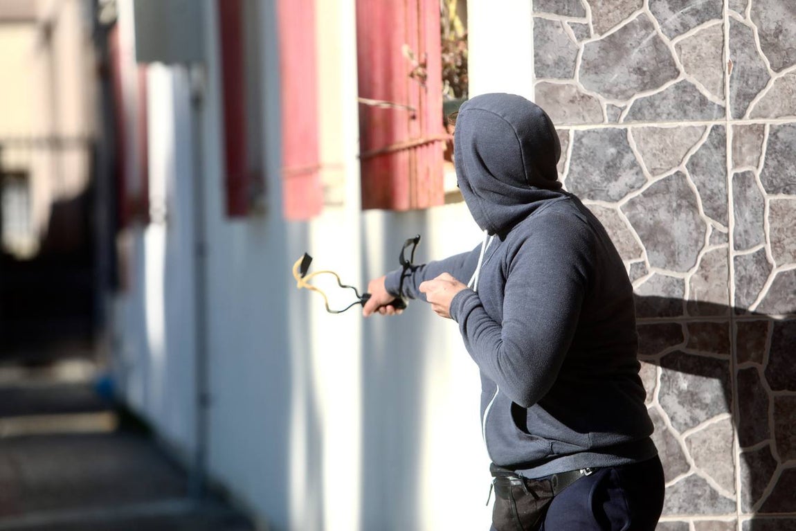Un barrio de Cádiz, escenario de la batalla