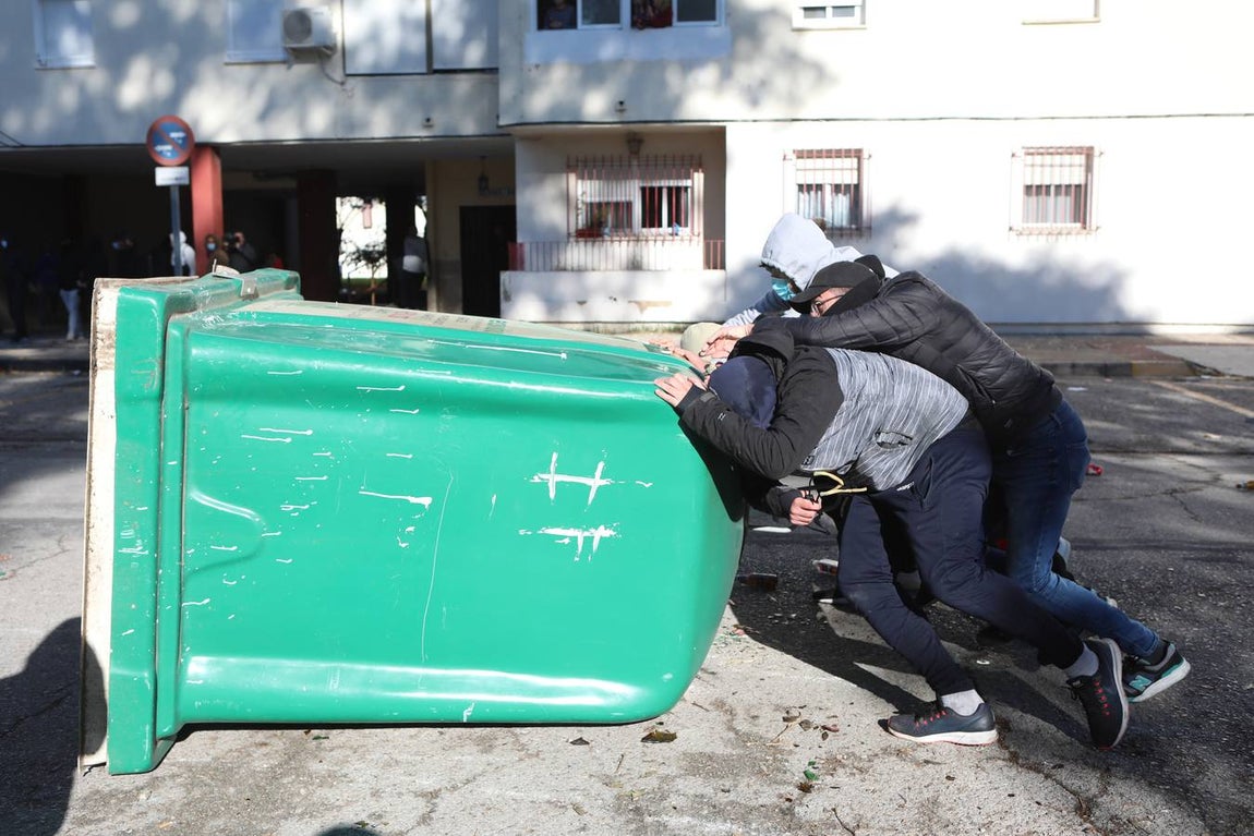 Un barrio de Cádiz, escenario de la batalla