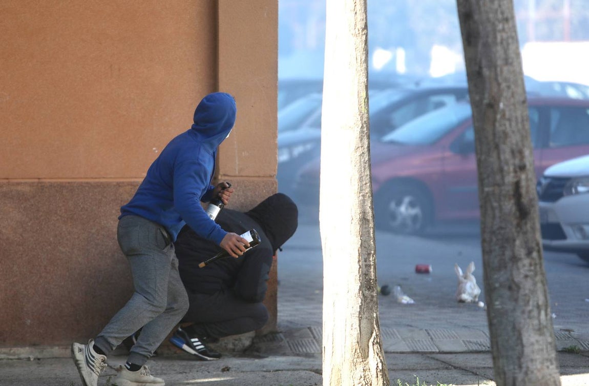 Un barrio de Cádiz, escenario de la batalla
