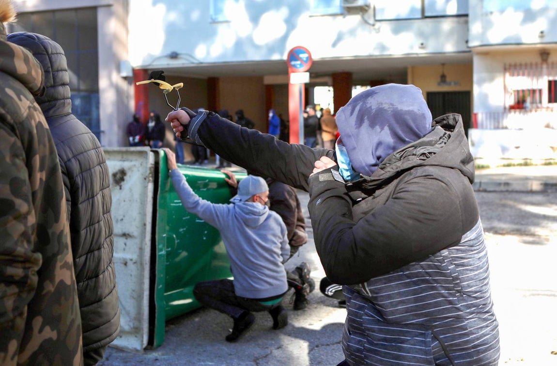 Un barrio de Cádiz, escenario de la batalla