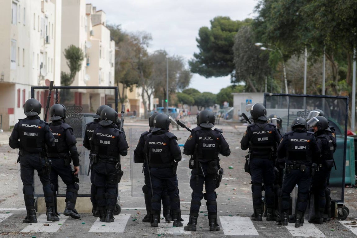 Un barrio de Cádiz, escenario de la batalla