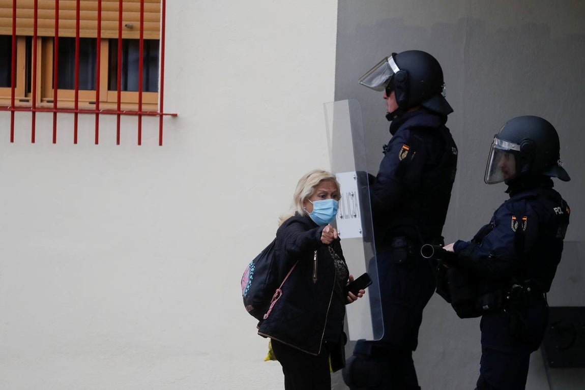 Un barrio de Cádiz, escenario de la batalla
