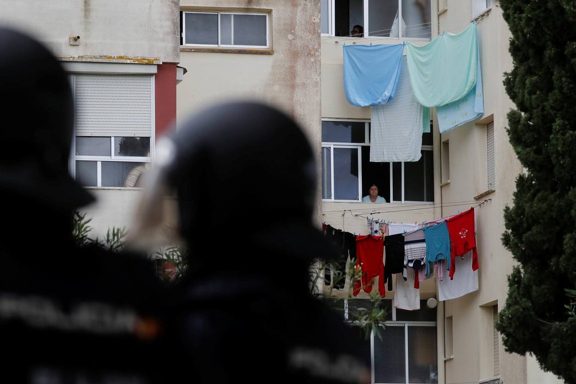 Un barrio de Cádiz, escenario de la batalla