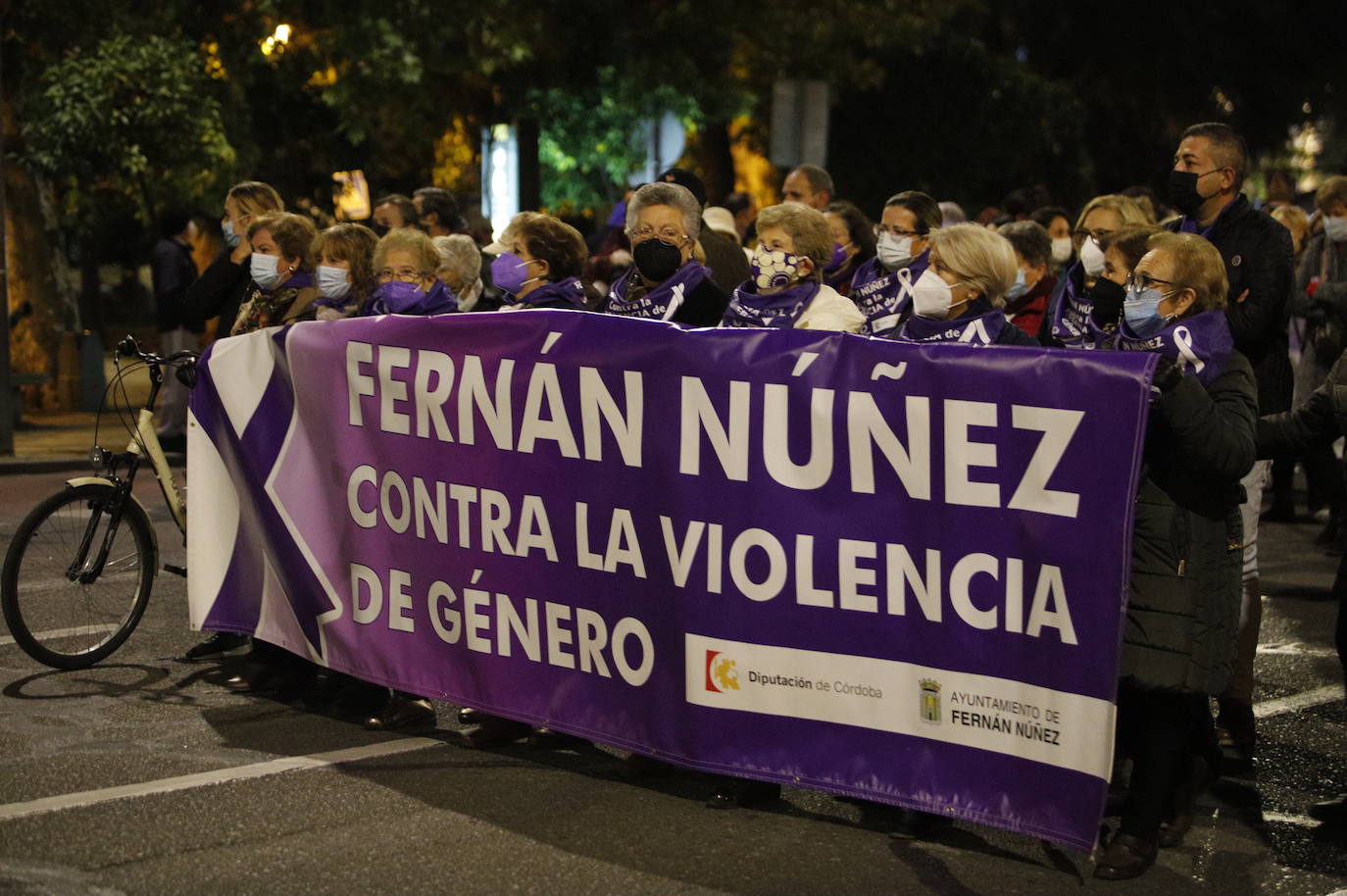 La manifestación contra la violencia machista en Córdoba, en imágenes