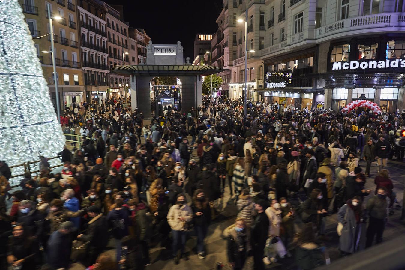 En imágenes: Así son las luces de Navidad de Madrid