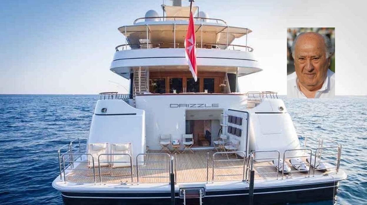 Amancio Ortega pone a la venta su yate más lujoso: así es por dentro