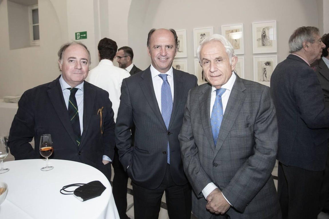 Jacobo del Barco, Rodrigo Molina y Antonio Pascual