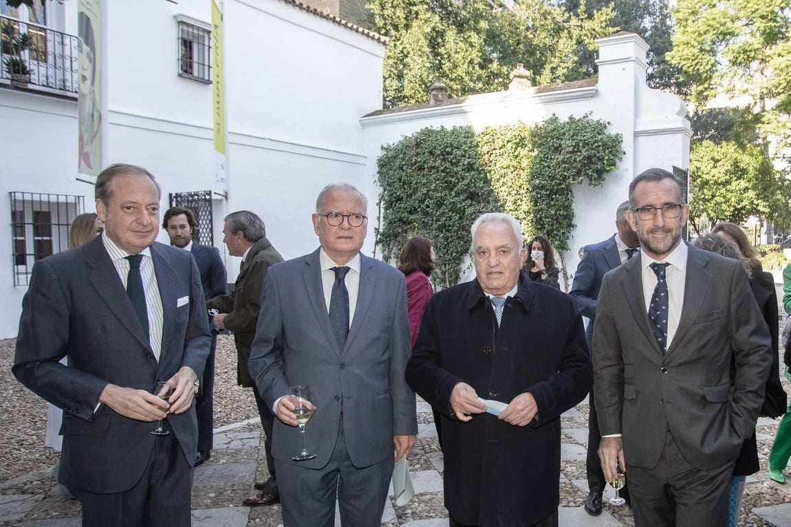 Álvaro Rodríguez Guitart, Álvaro Ybarra, Manuel Contreras y Francisco Carrera