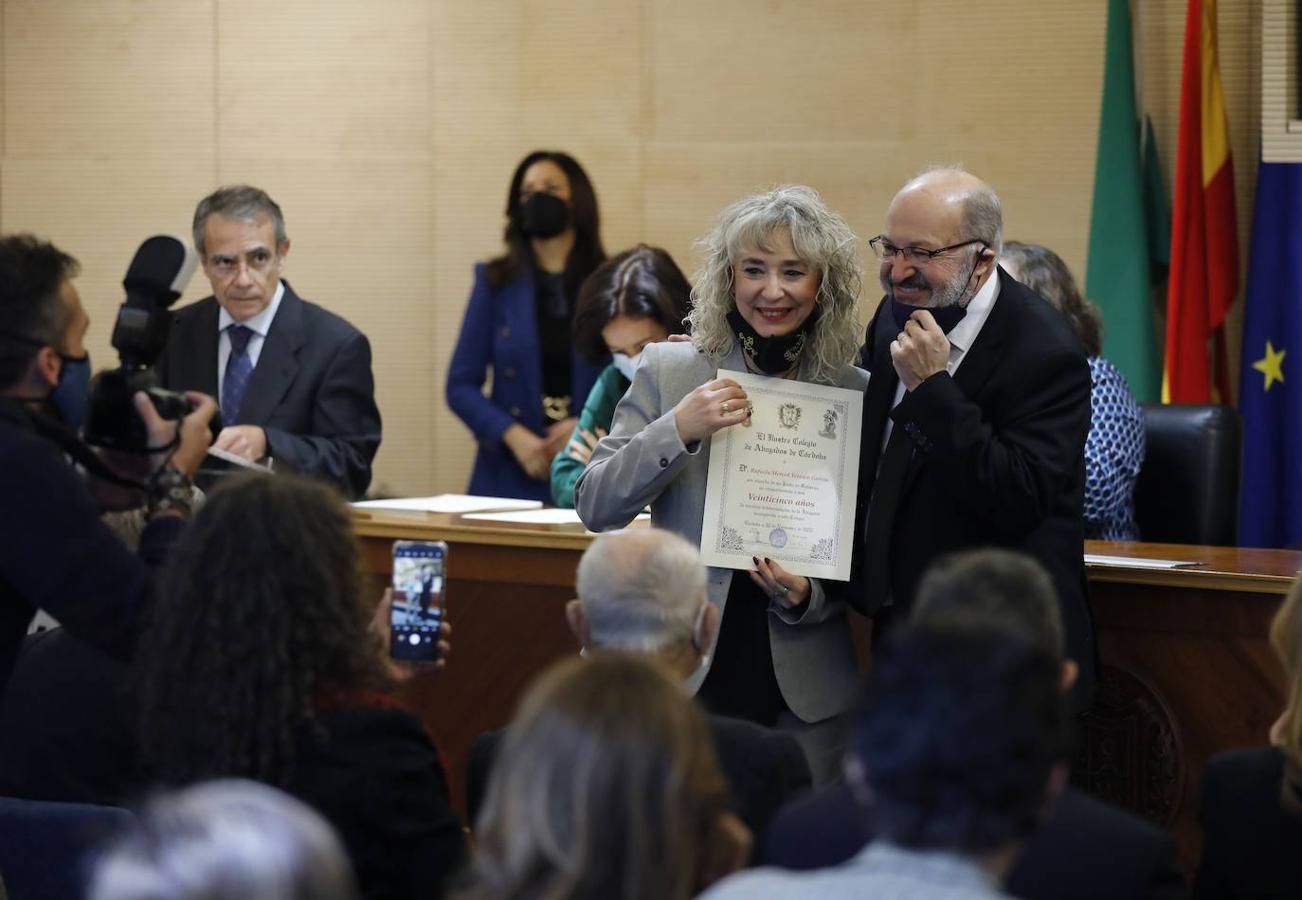 El homenaje a los abogados más veteranos de Córdoba, en imágenes