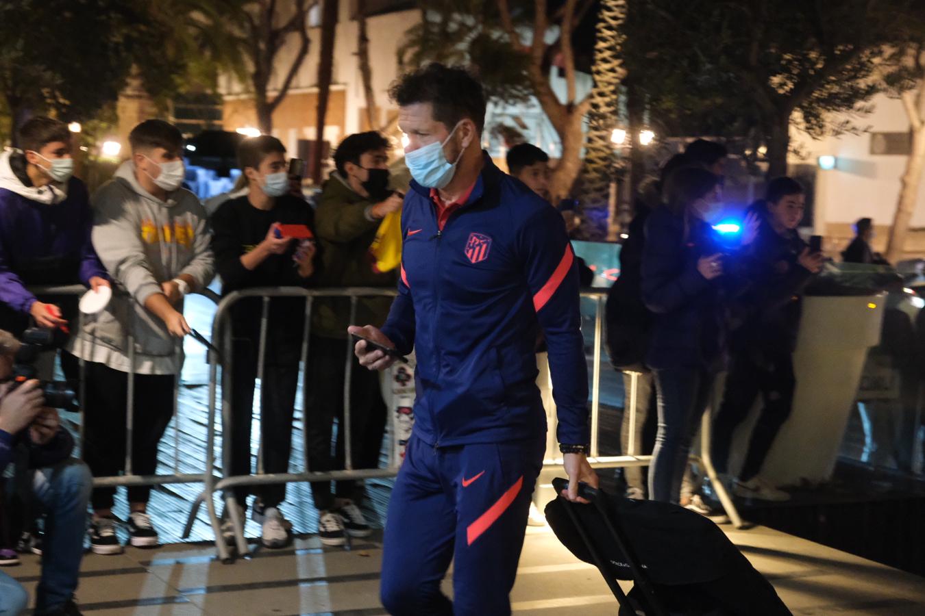 FOTOS: La llegada del Atlético a Cádiz