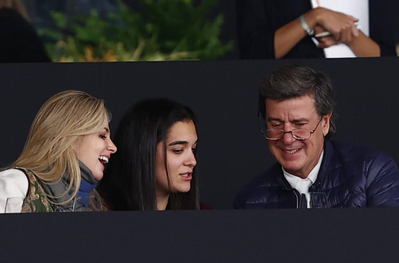 Genoveva Casanova, Barbara Mirjan y Cayetano Martínez de Irujo. 